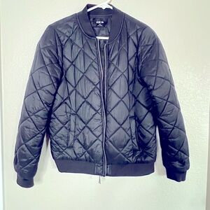 Black Quilted Jacket